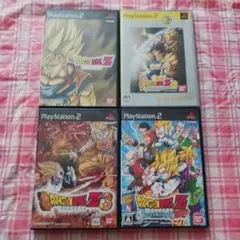 PS2 ドラゴンボールZ 1 2 3 スパーキングネオ 4本 スパーキング ネオ