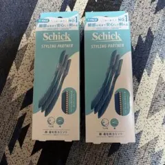 Schick STYLING PARTNER 顔・眉毛用カミソリ 2個セット