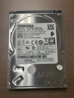TOSHIBA MQ01ABD100 1TB HDD