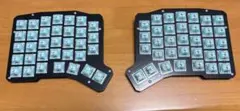 分割キーボード Ergo68 キーキャップ、キースイッチ付き - メルカリ