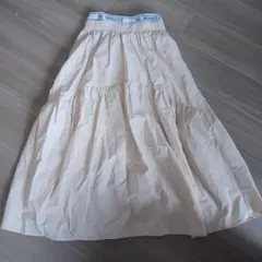 【美品】白 アイボリー スカート Msize