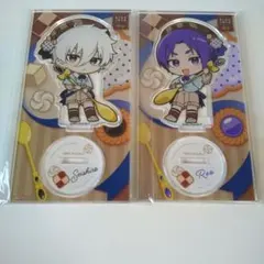 凪誠士郎 御影玲王 ブルーロック 缶バッジ2点セット ティータイム レトロカフェ