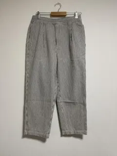 【激レア】GU×STUDIO SEVEN ヒッコリー シェフパンツ 刺繍入り