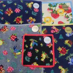 【1セット限定】フェイラー ハイジ フレンズフォレスト バーニーズ ハンカチ