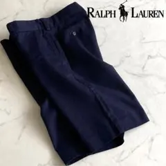 【90sビンテージ】ラルフローレンスポーツ ネイビーハーフパンツ レディースのサムネイル