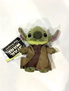 ディズニーランド限定】スティッチ×スターウォーズヨーダ ぬいぐるみ