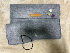 グレー MacBook PCケース