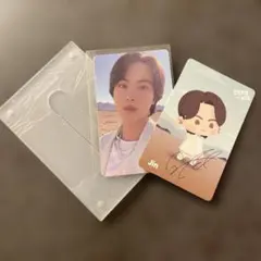 希少入手困難　BTS PROOF JINジン トレカ＆トレカスタンドセット