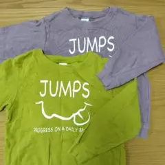 〈サイズ120〉デビロック_裏起毛トレーナー 2点セット