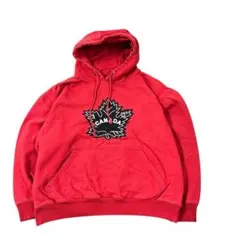 パーカー レッド アメカジ CANADA ヴィンテージ - メルカリ