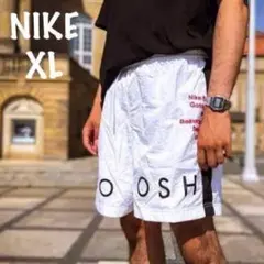 NIKE スウッシュロゴ ウーブン　ショートナイロンパンツ