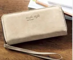 【新品・未使用】コンジェ ペイエ アデュー トリステス ベージュ　長財布