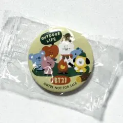 【新品未開封】BT21 缶バッジ くら寿司 ビッくらポン