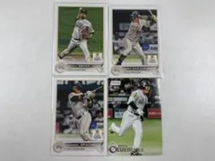 Topps NPB 福岡ソフトバンクホークス カード 4枚セット
