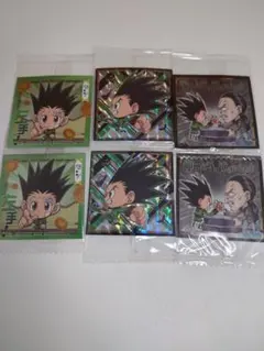 HUNTER×HUNTER　ウエハース 第4弾　ゴン　6枚セット