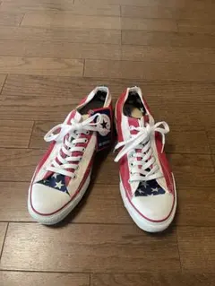 アメリカ製 ★ コンバース ★ オールスター ★ ローカット ★ 星条旗