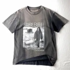 CASTLES SUFFOCATION 鬼フェード墨黒 バンドtシャツk85