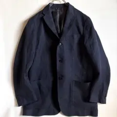 UNIQLO:C 26SS プレミアムリネンシャツジャケット M ネイビー UNIQLO:C｜プレミアムリネンシャツジャケット M ネイビー - メルカリ