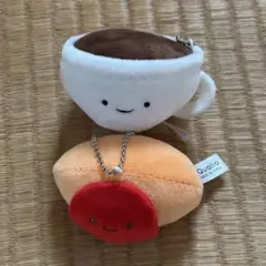Qualia にっこりーノ ピザトースト ぬいぐるみボールチェーン - メルカリ