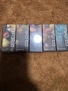 ドクターチル　フレーバー　リキッド　5種　まとめ売り