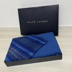 【新品✨】Ralph Lauren チェック柄コットンブランケット　手洗い可能