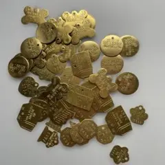 【52個セット】ドッグタグ アメリカ雑貨 真鍮 USA 大量 ヴィンテージ