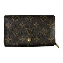 【極美品】ルイヴィトン モノグラム ポルトモネビエトレゾール 二つ折りウォレット