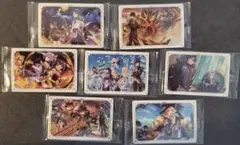 原神 シール ウエハース まとめ売り 空 蛍 鍾離 魈 など 7枚セット 未開封