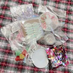 レジン封入パーツ ハンドメイド資材 まとめ売り デコパーツ