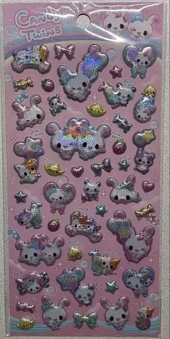 めちゃキラシール　Candy Twins キャンディーツインズ　クーリア