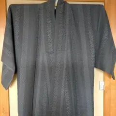 グレー ストライプ模様 着物のサムネイル