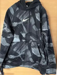 NIKE THERMA-FIT カモ柄 プルオーバーパーカー M