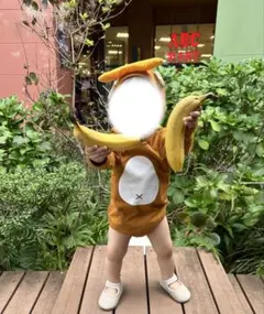 ロンパース 帽子付き
