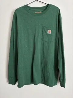 Carhartt 長袖カットソー　グリーン　Mサイズ