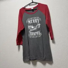 MERRY CHRISTMAS 七分袖カットソー
