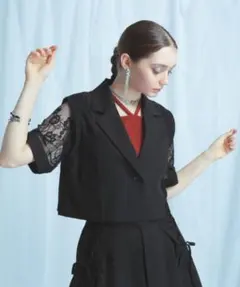 HARE ハレ　接触冷感　レースキリカエジャケット　セットアップ対応