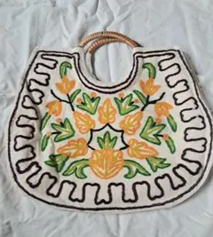 インド刺繍 　ハンドバッグ