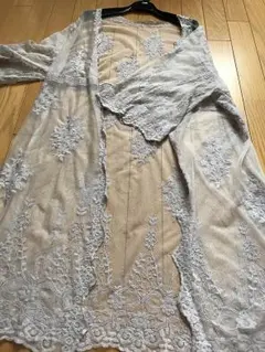 【W closet】レースカーディガン