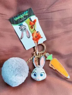 ズートピア しまむら　ジュディ　立体チャーム　ディズニー