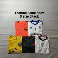 サッカー ユニフォーム Sサイズ まとめ売り 5着セット ゲームシャツ レプリカ