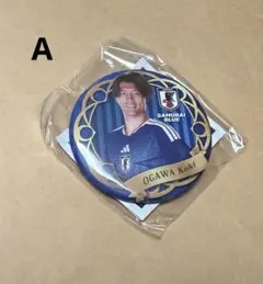 SAMURAI BLUE 缶バッジ 2025年10月召集メンバー 小川航基 A