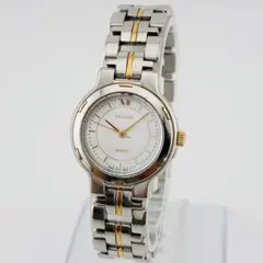 【電池交換済】SEIKO　EXCELINE　腕時計　シェル　コンビ クォーツ