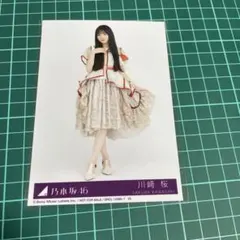 生写真 ビリヤニ 封入 40thシングル 乃木坂46 川崎桜　a