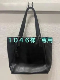 aniary（アニアリ）　ブラック　レザー　トートバッグ