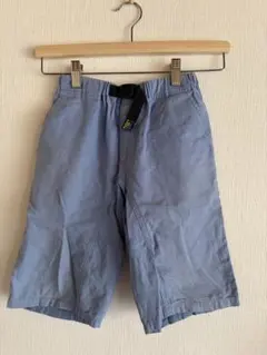 グローバルワーク 子供服　 ハーフパンツ　ライトブルー　140