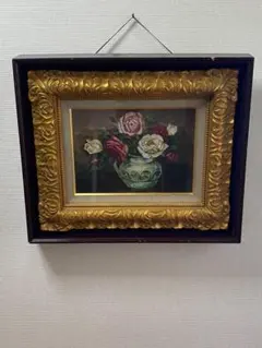 岸田劉生、【静物】、年代物・希少な画集画、新品高級額 額装付、状態