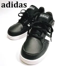 ☆超美品☆ローカットスニーカー（アディダス） ブラック 24.0 cm
