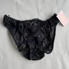 新品　タグ付　未使用　クーカステラ　ショーツ　パンツ　ブラック　ネコ　ねこ　猫