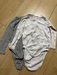 H&M 長袖肌着 2枚セット 12-18ヶ月