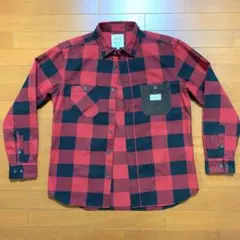 長袖シャツ メンズ ブラック